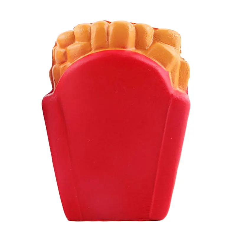 Симпатичные French Fries чипы мягкими замедлить рост squeeze Дети липкий болотистый