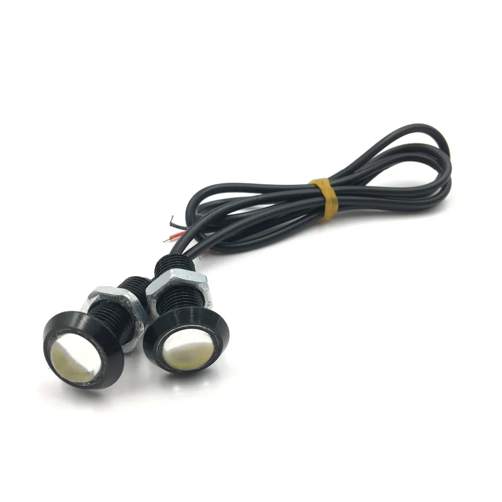 Eagle Eye DRL LED Daytime Running Lights Auto Ultra Thin Light For Car 18MM 12v Led Waterproof Source Red | Автомобили и