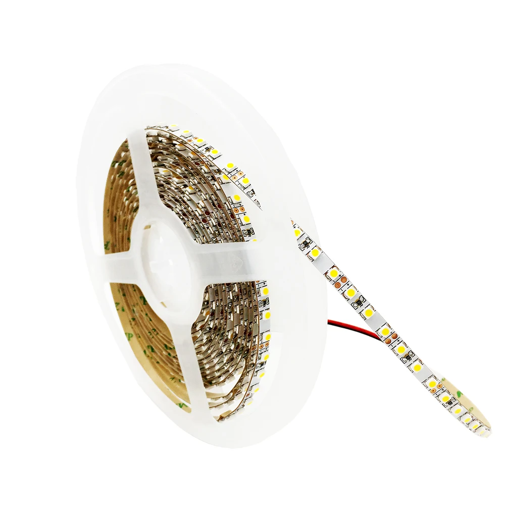 5 м/рулон мм ширина 600 светодиодов Светодиодная лента 3528 smd Белая теплая белая