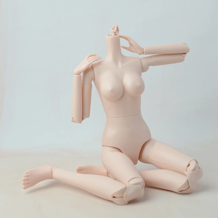 1/4 BJD обнаженные куклы с 3D глазами подвижные суставы тела DIY голова тела куклы аксессуары