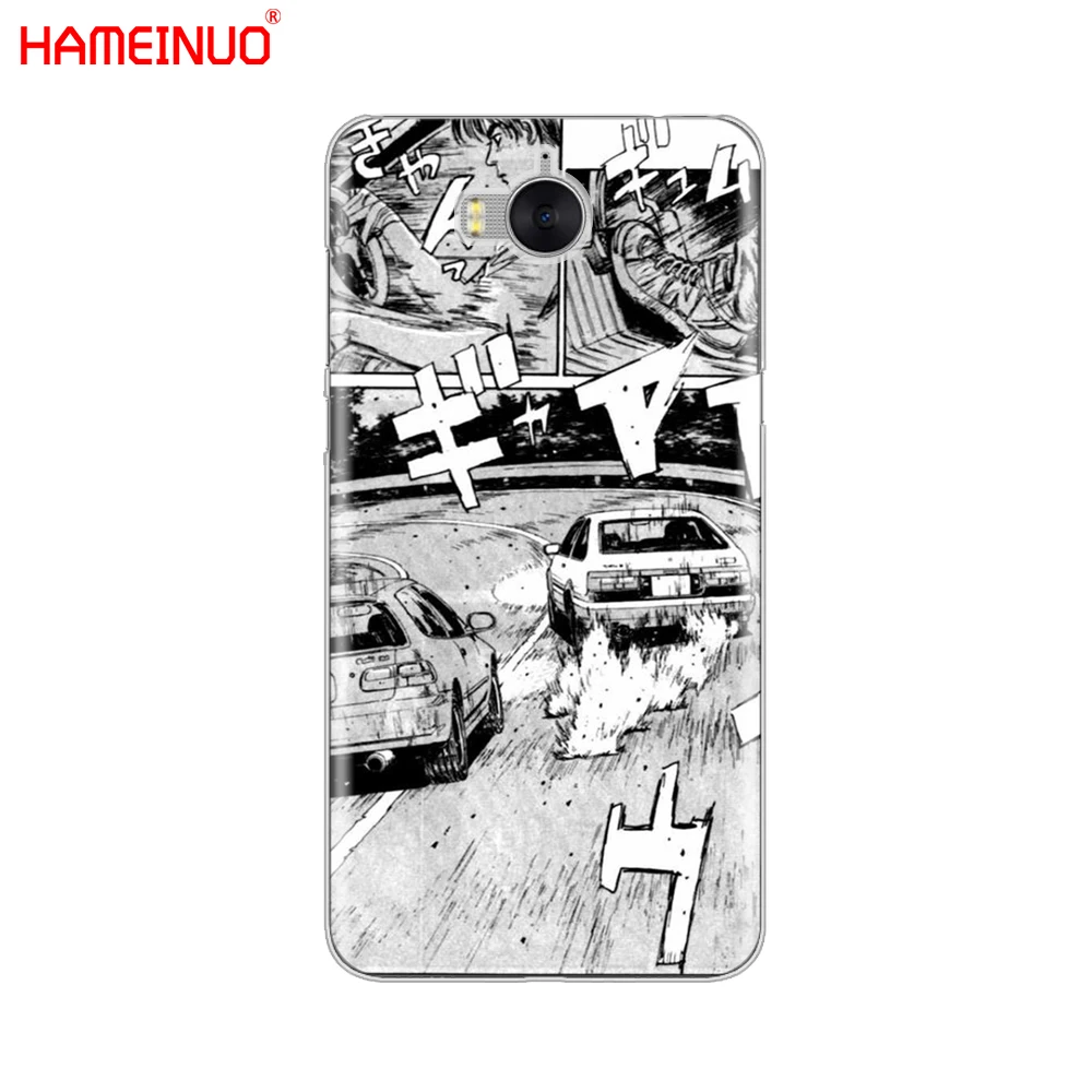 HAMEINUO AE86 Initial D чехол для сотового телефона huawei honor 3C 4X 4C 5C 5X 6 7 Y3 Y6 Y5 2 II Y560 2017|Бамперы| |