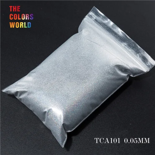 TCA101 50g TCT-069 24 лучших 0,05 мм Размер голографический цвет маленький размер блестящий порошок для ногтей, Татто художественное украшение DIY Макияж краски - Цвет: TCA101 50g