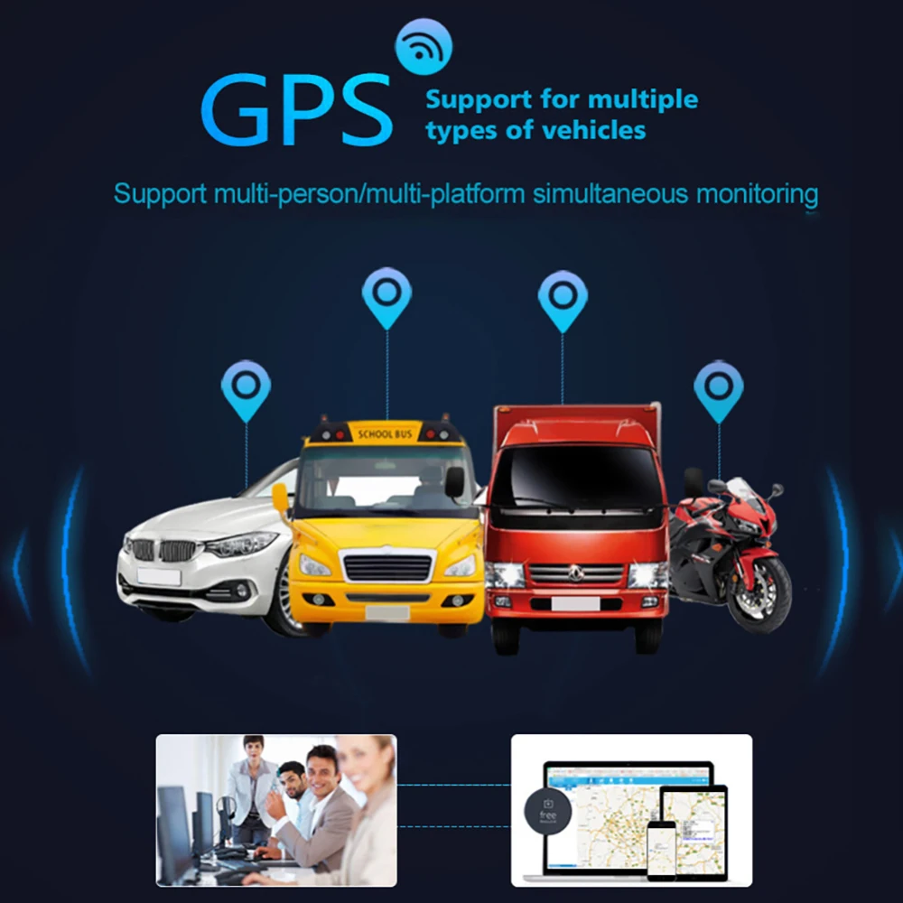 Автомобильное отслеживающее реле GPS трекер устройство GSM Дистанционный
