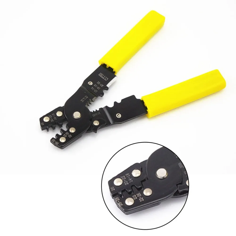 1pcs 7-Inch Multifunctional Cable Wire Stripper Electrical Crimper Handle Tool Hardware Portable Strip Line Clamp Sale | Инструменты