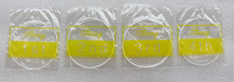 4 шт./компл. высококачественные нейлоновые струны для Укулеле сопрано концерта