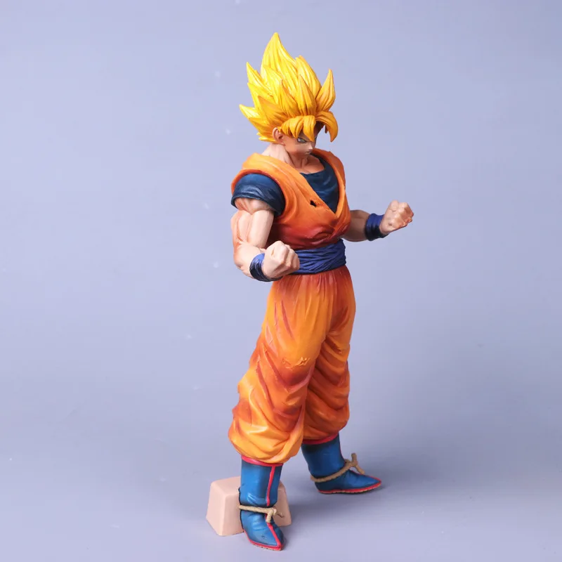 32 см большой Z Супер Saiyan Сон Гоку ПВХ фигурка dragon ball ros Son модель игрушки Кукла