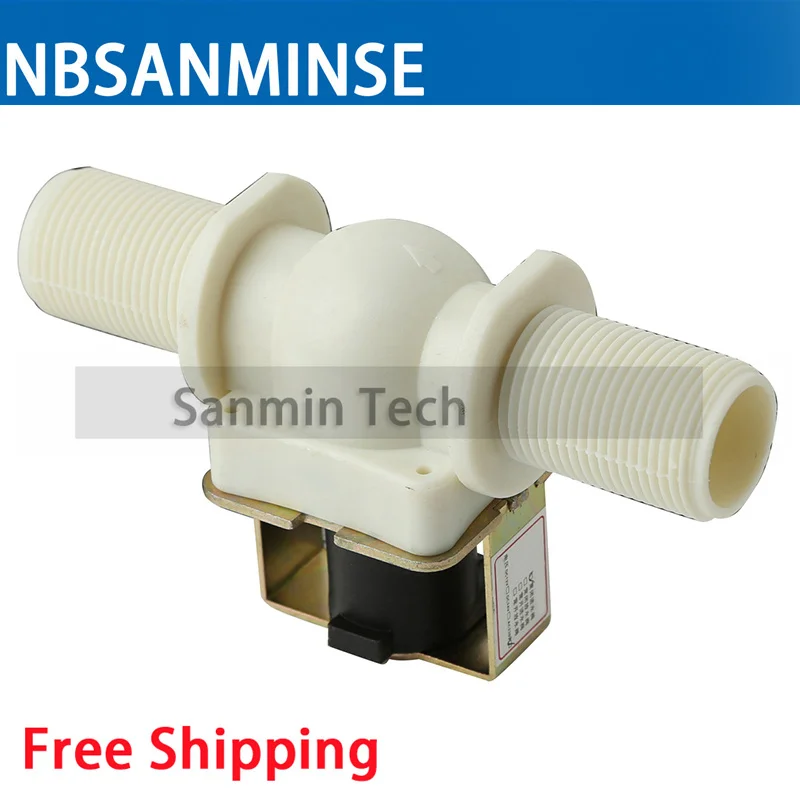 NBSANMINSE SMPDJ-08 водяной электромагнитный клапан G3/4 дюйма 5 Вт 420 мА 12 В постоянного