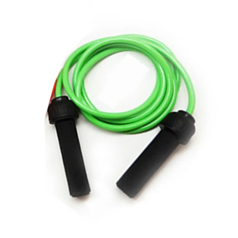 1.5LB-Green Скакалка Регулируемая 1-1.5LB нагрузка Скакалка аэробная для детей и взрослых Кроссфит кардио похудение фитнес оборудование веревка - Цвет: 1.5LB-Green