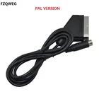 Высокое качество SCART кабель для Sega Saturn SS RGB настоящий SCART кабель ТВ Ведущий для PAL консолей