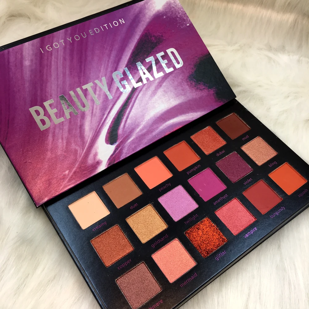 2018 Новая Земля Цвет матовые тени для век макияж Водонепроницаемый бренд Красота