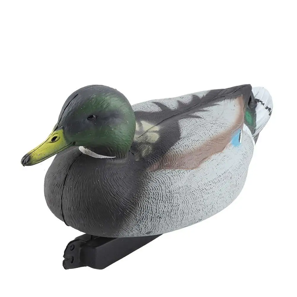 Male duck Красивая имитация утки Белый лебедь украшения сада Высокое качество Коллекция украшения сада на открытом воздухе ремесла - Цвет: Male duck