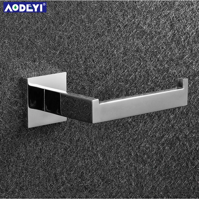 matte black toilet paper holder wall mount tissue roll hanger 304 stainless steel bathroom accessories brushed gold free global shipping