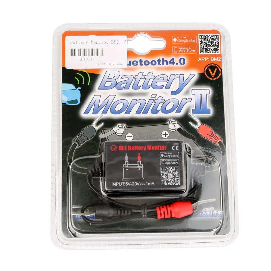Монитор аккумулятора QUICKLYNKS BM2 Bluetooth 4 0 устройство для автомобиля 12 В тестер