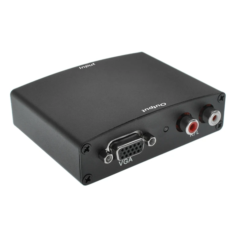 Revofree Высокое Качество VGA К HDMI 1080 P Конвертер Адаптер Для PC DVD HD TV Проектор