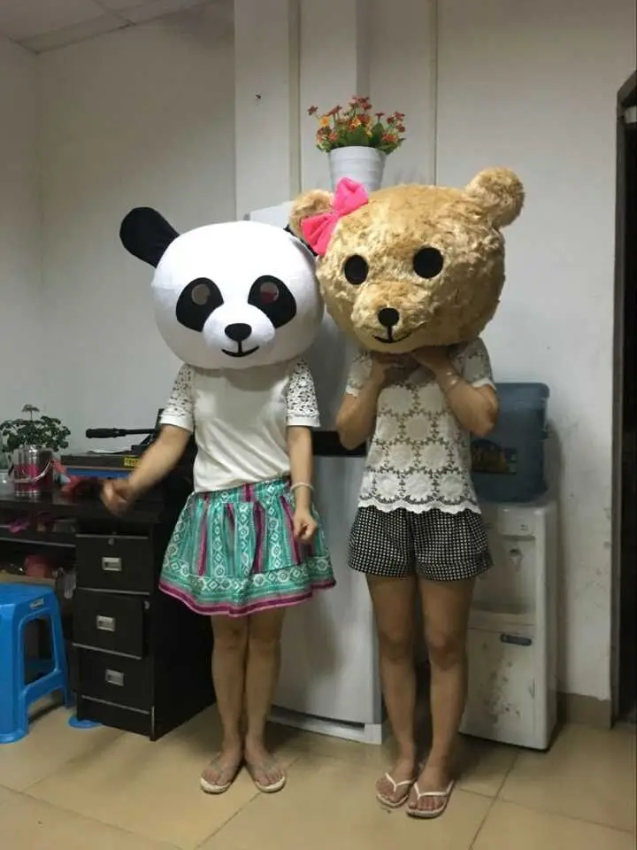 Костюм панды для костюмированной вечеринки профессиональный Пасхальный