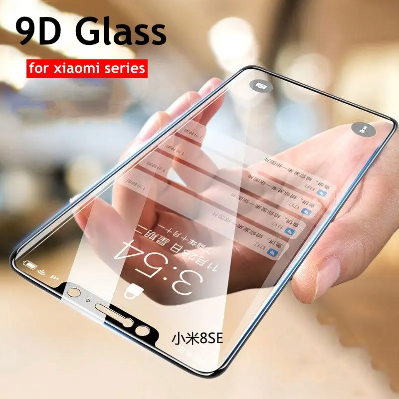 Стеклянная пленка 9D для Xiaomi Redmi 4A 4X 5A note5 note6 6A note7 pro чехол Mi9 Mi8 9se Mi8lite Mi6 Mi7 Play 2 шт./лот