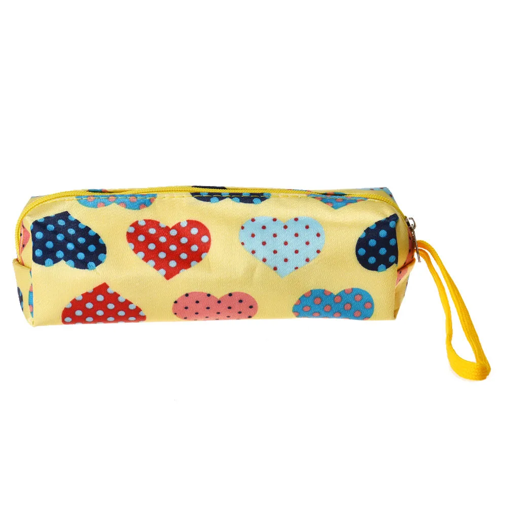 

2019 New Fashion Women Makeup Bag Heart Square Multicolor Cosmetic Bag Bolsa de maquillaje Trousse de maquillage Wholesale