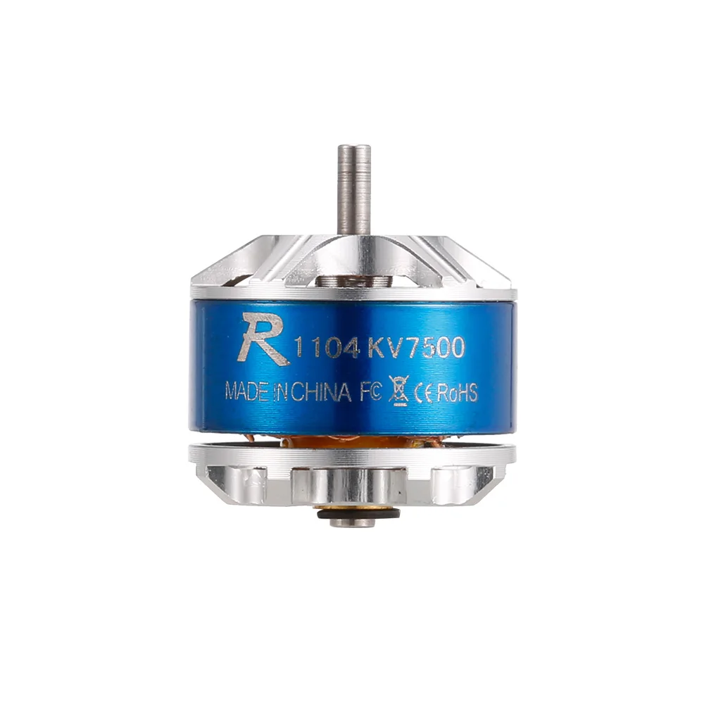 4 шт. R1104 7500KV 2 3S бесщеточный двигатель для 60 70 80 90 мм микро FPV гоночный Дрон
