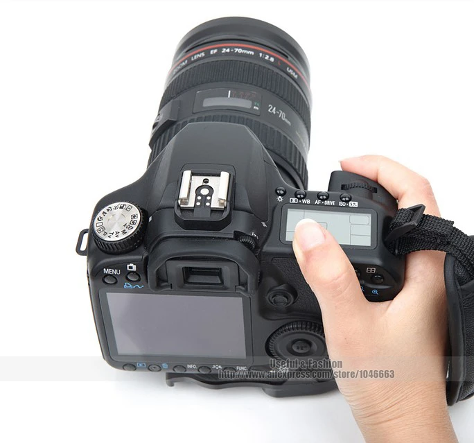High Quality PU Leather Soft Camera Wrist Strap / Hand Grip for Nikon Canon Sony Olympus SLR/DSLR | Электроника