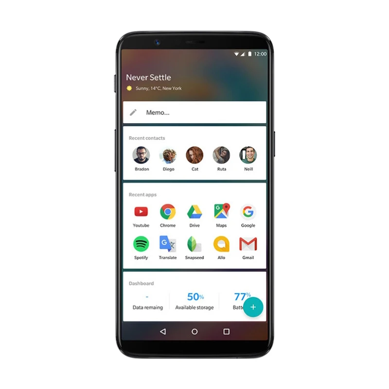 Смартфон OnePlus 5 T 8 Гб 128 ПЗУ полный экран 18:9 Snapdragon 835 AMOLED 6 01 дюйма 4G LTE 20 МП IMX398 NFC