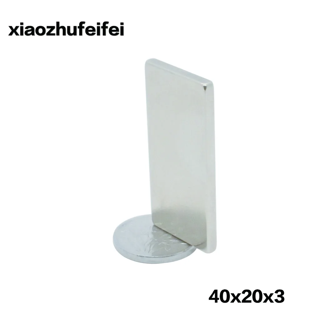 Нео неодимовый магнит 40x20x3 мм нео NdFeB 40*20*3 10 шт. 40 x 20 3 магниты мм|3mm magnet|neodymium magnetndfeb