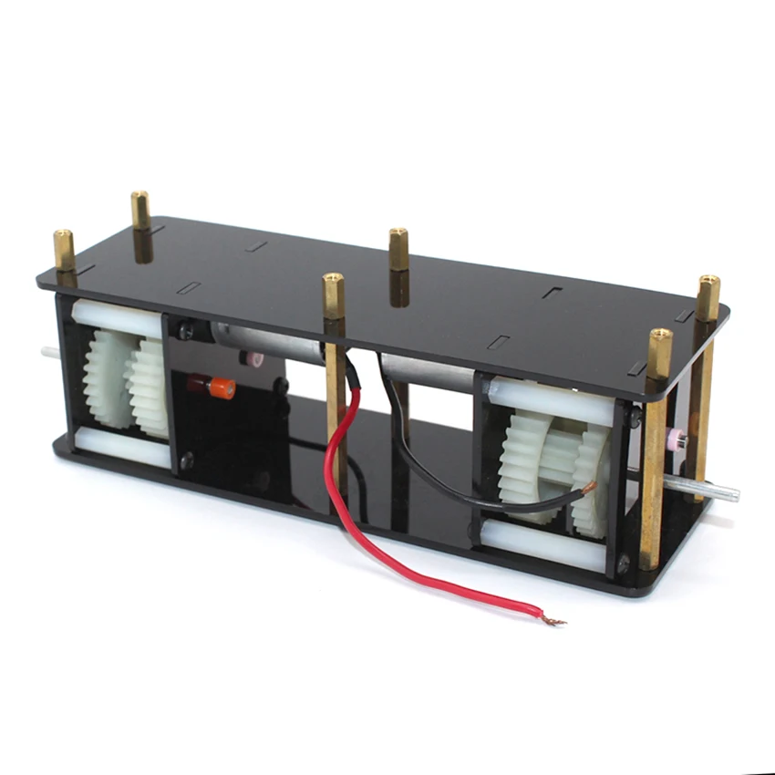 Двойной выходной вал коробки передач с 6x3 мм медными колоннами 6 в большой мотор