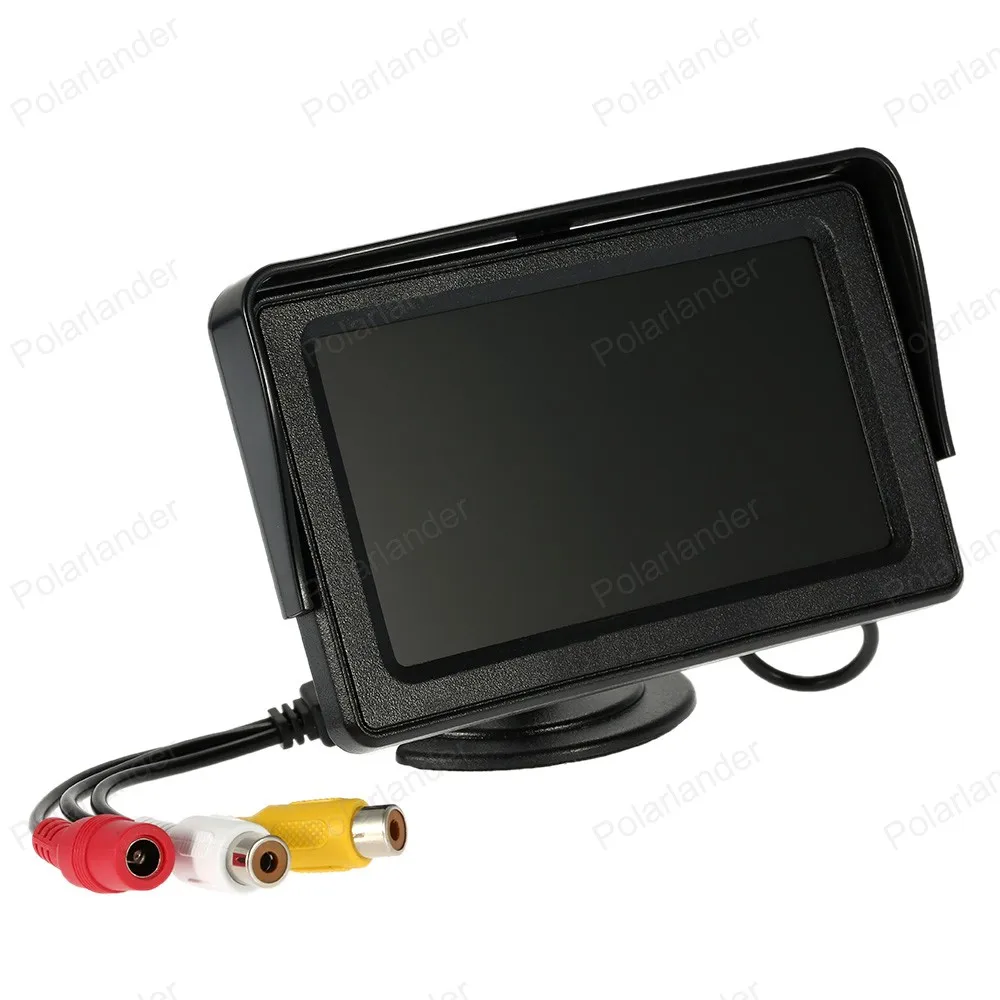 Оптовая продажа TFT LCD монитор заднего вида 4 3 дюймов для VCD/DVD/GPS/камеры с
