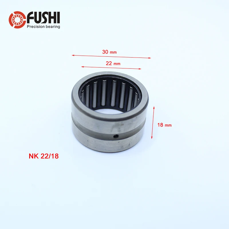 Подшипник NK22/18, игольчатый роликовый подшипник 22*30*18 мм (5 шт.) без внутреннего кольца, подшипник NK22/18 NK223018