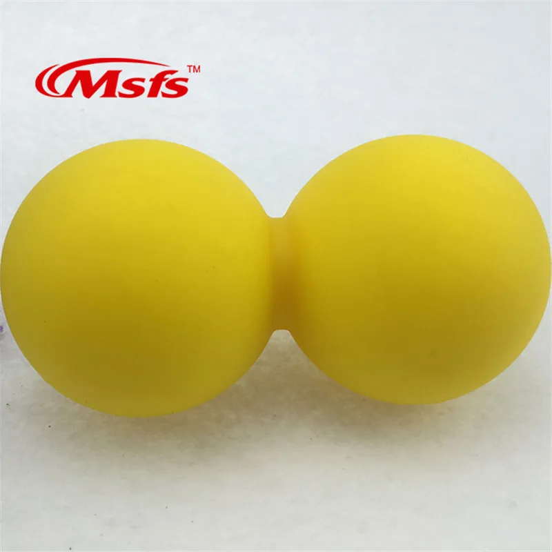 Двойной мяч для йоги Лакросса сообщений фитнеса расслабления мышцы терапия