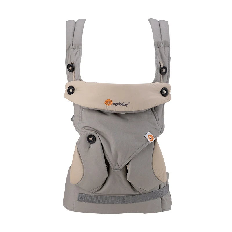 360 cotton grey Egobababy omni 360 Многофункциональный дышащий рюкзак-кенгуру для малышей - Цвет: 360 cotton grey