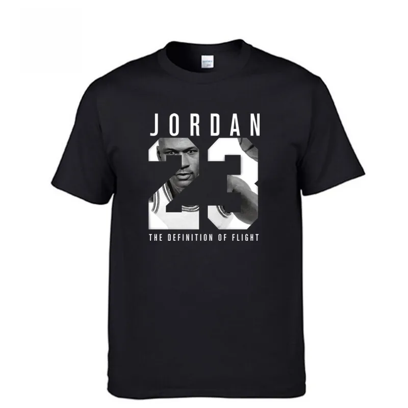 Футболка JORDAN 23 для мужчин и женщин брендовая летняя футболка в стиле хип хоп 100%