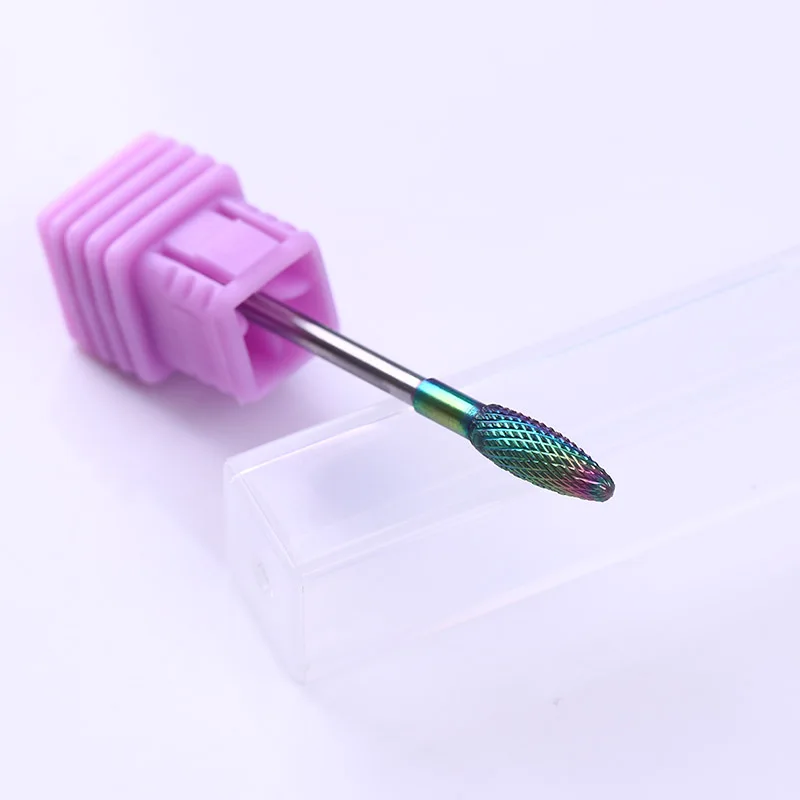 Дрель для ногтей с радугой 1 шт. электрический инструмент дизайна несколько