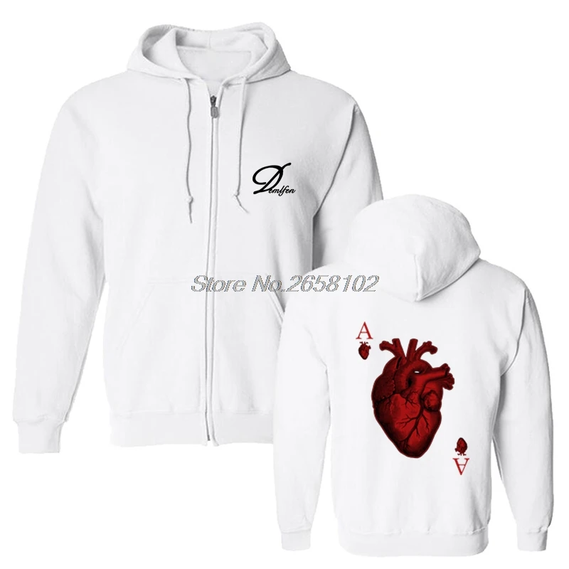 Новый дизайн Ace Of Hearts Мужская Крутая толстовка с рисунком покера Джокер весна