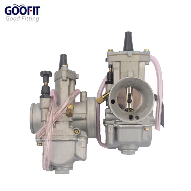 GOOFIT PWK 32 мм карбюратор для Yamaha DT100/125/175/250 KTM 65SX Honda CR80 NSR125 ATV Dirt Bike N090-053 | Автомобили и