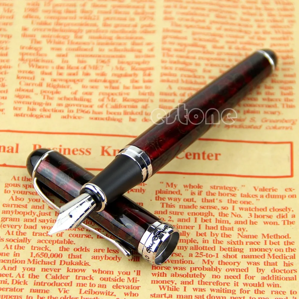 JINHAO x750 Лавовая красная перьевая ручка со средним пером Новинка W15 | Канцтовары для