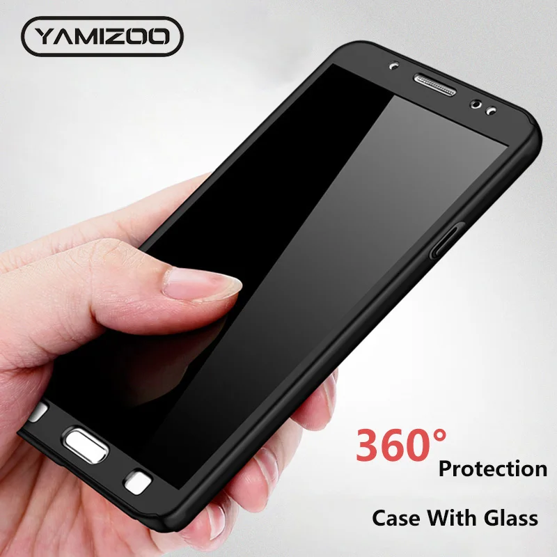 YAMIZOO j7 For Samsung Galaxy j5 2017 Case j4 j6 j8 a6 Plus 2018 Coque Bumper Phone Cover Cases j3 2016 Pro |