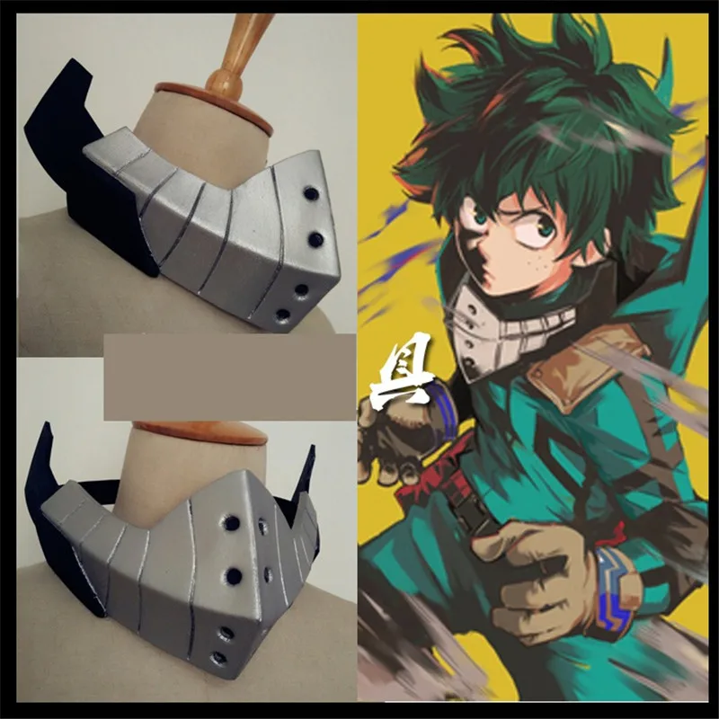 

1pcs Anime My Boku no hero academia My Hero Academia Midoriya Izuku EVA Mask Cosplay Props Anime Fans Gifts Handmade