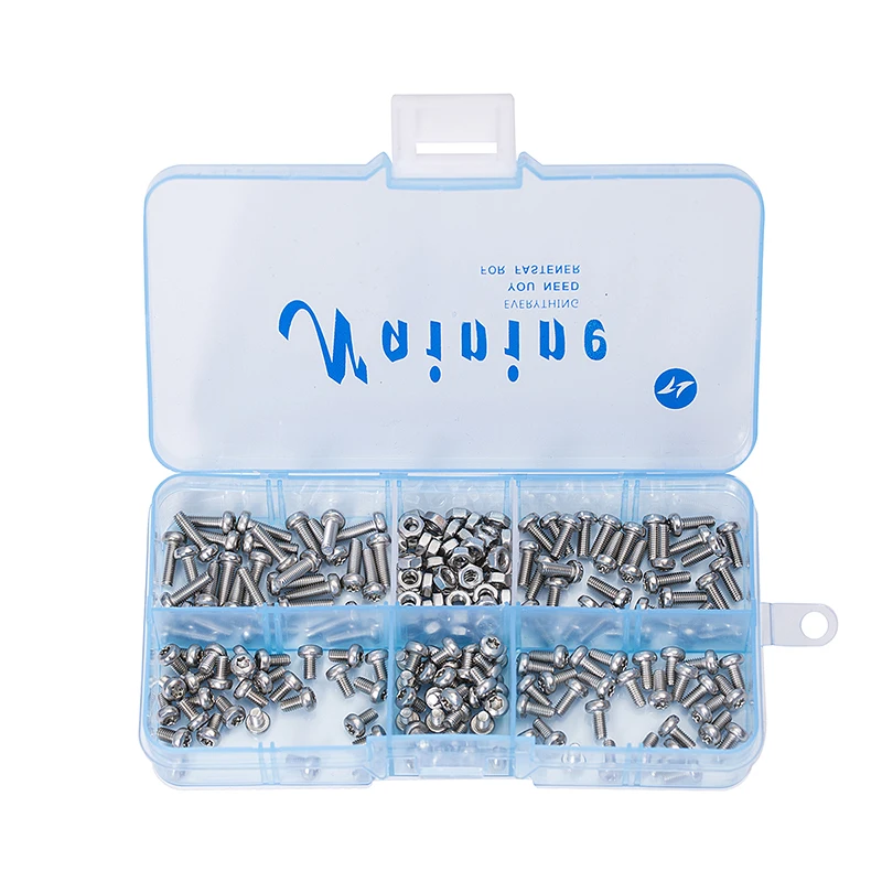 Шнек Torx из нержавеющей стали 250 шт./компл. винты безопасности 304 ISO14583 GB2672 M2 M2.5 M3