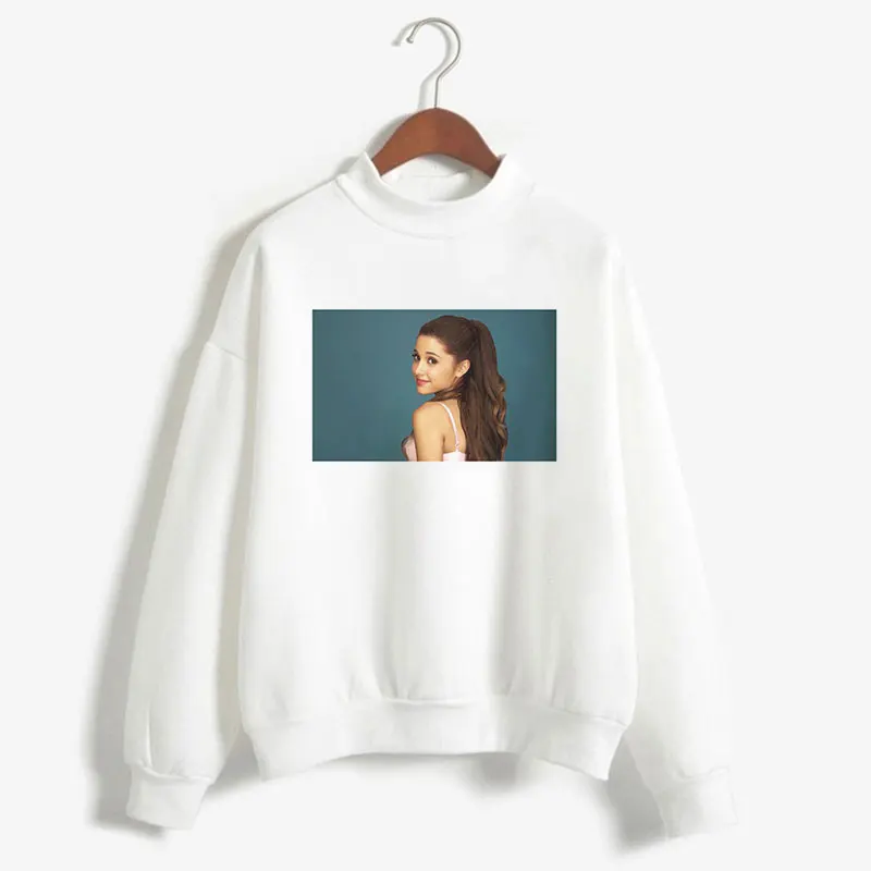 Новый Модный свитшот Ariana Grande толстовка без слез уличная одежда Harajuku femmes для