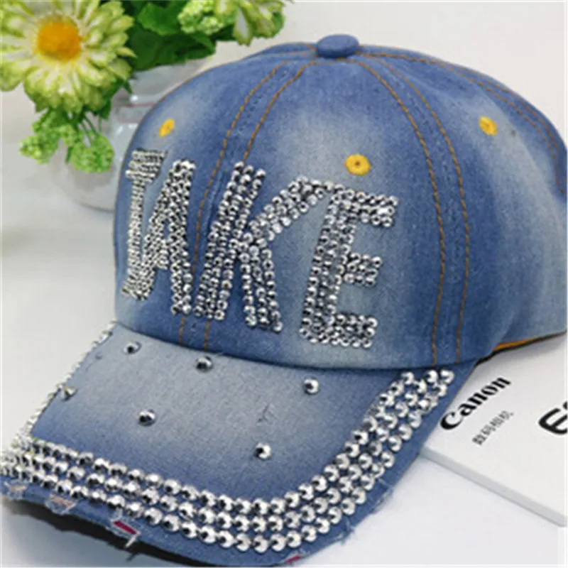 Fashion Sports Women Basketball Hat Denim Cap 10 Style Jeans Hats Baseball Snapback Caps | Аксессуары для одежды