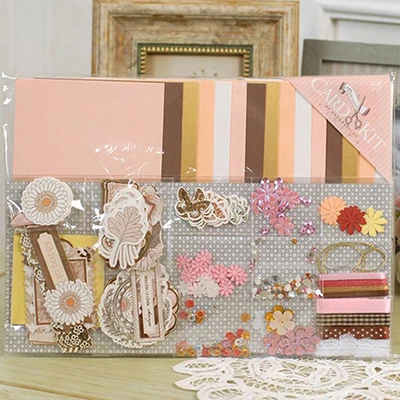 Style A 29X21 см 15 карт и 15 конвертов Скрапбукинг бумажный пакет фоновые подушечки ручная работа Изготовление DIY Фестиваль подарочная упаковка украшения - Цвет: Style A