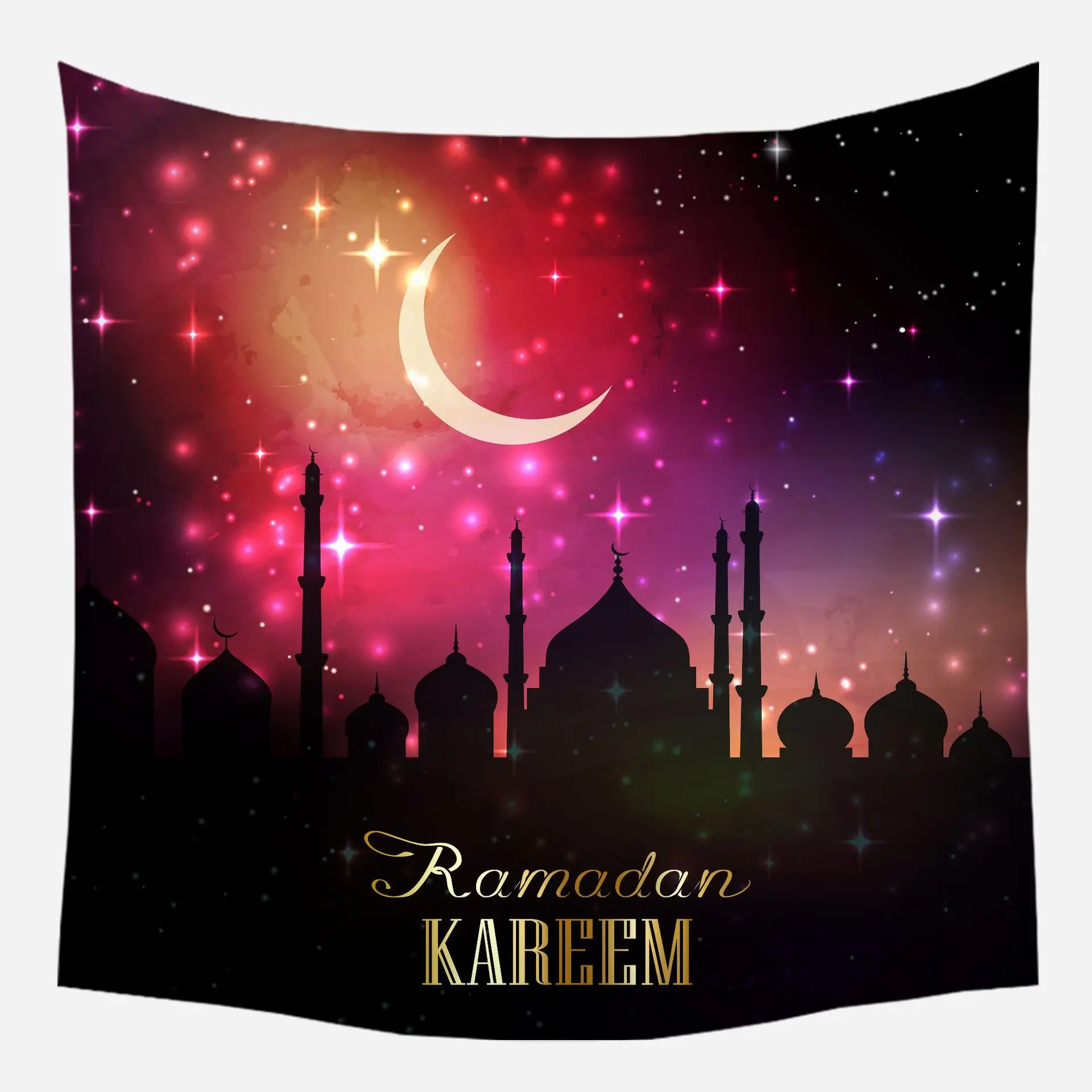 Рамадан и Eid настенный гобелен скатерть для домашнего декора Фон цифровой печати