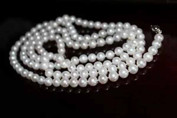 120 см Круглый Shell Pearl 8 мм многооборотный ожерелье свитер длинная цепочка |