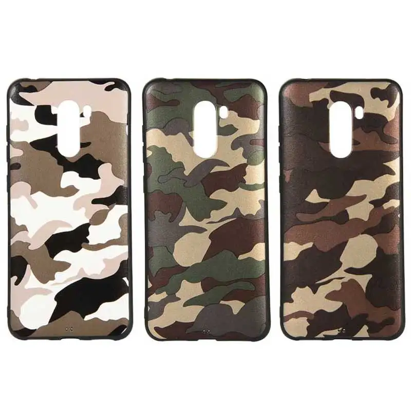 JIATEXIN Camouflage Series For Xiaomi Pocophone F1 Case Soft TPU Army Camo Pattern Poco Cover Capa Fundas |