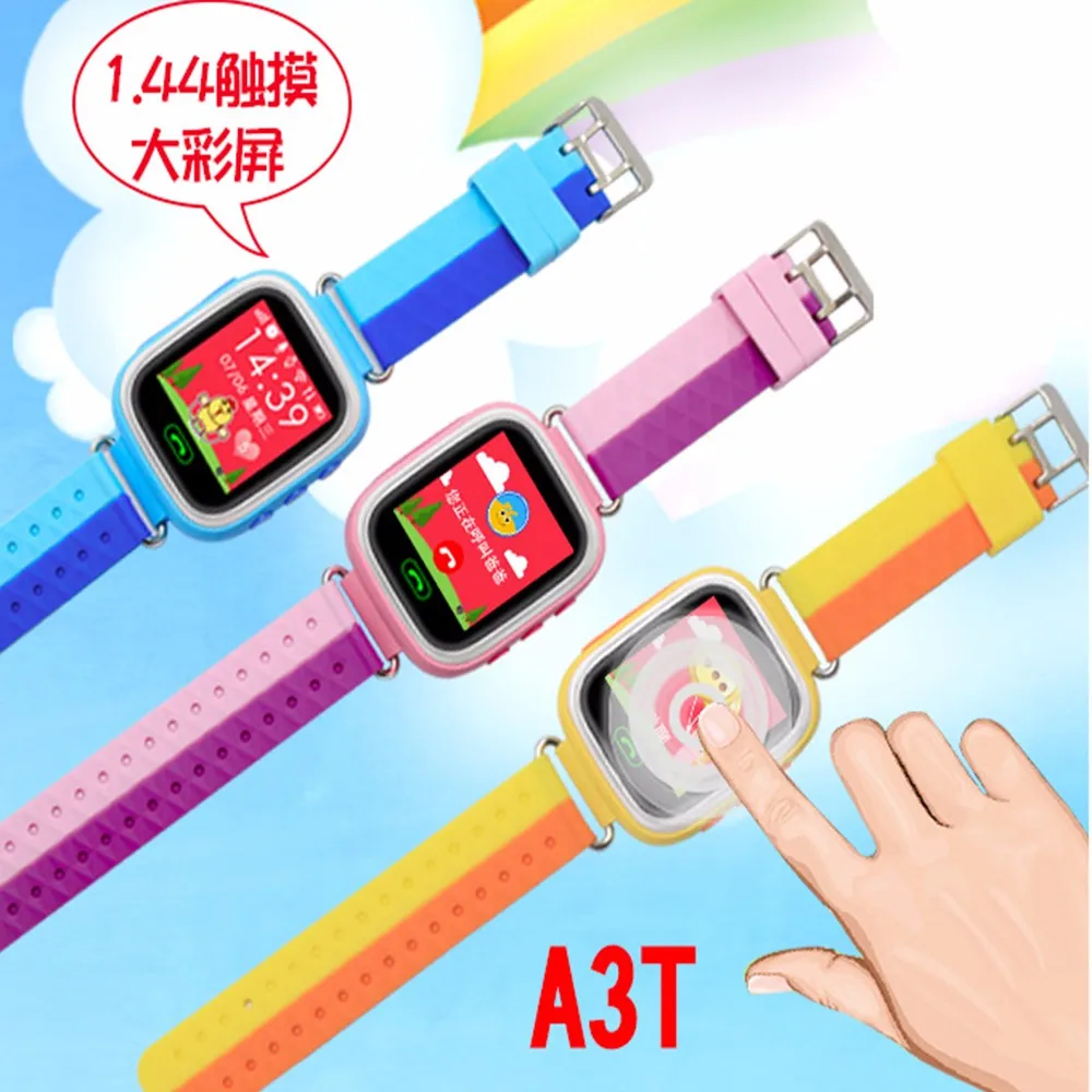 Ребенок Smart Watch Наручные Часы SOS Вызова Расположение Finder Locator Устройства Трекер