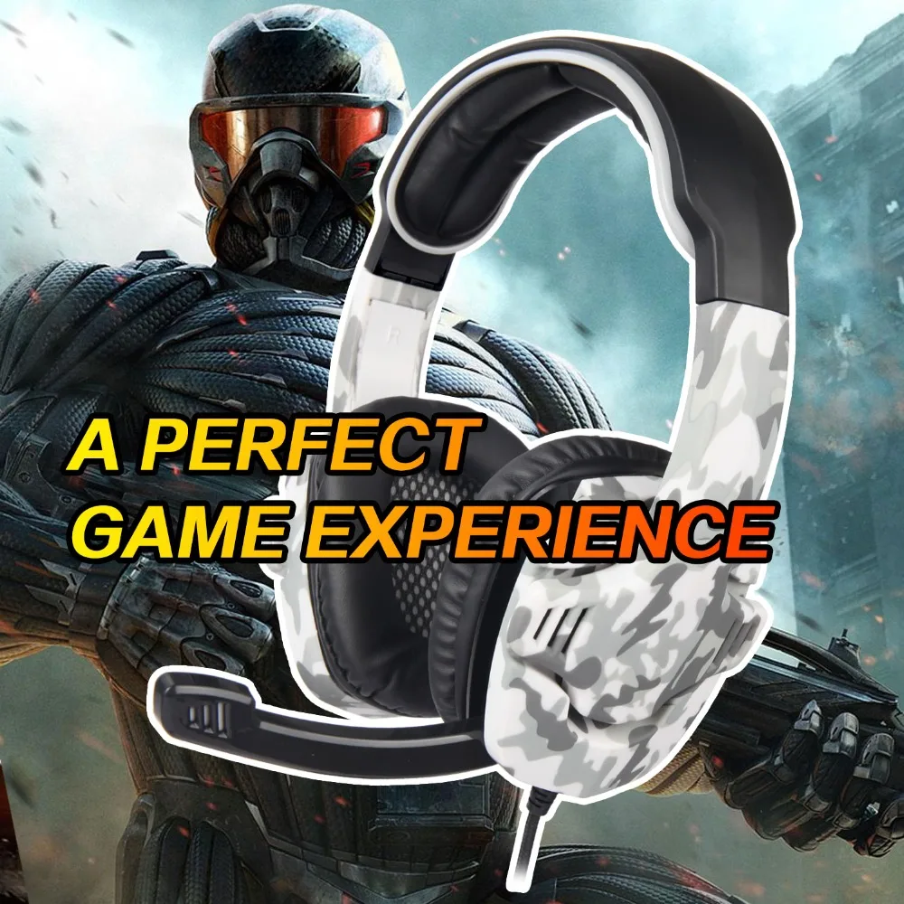 SADES много моделей шлем PS4 игровая гарнитура с микрофоном камуфляж стерео наушники