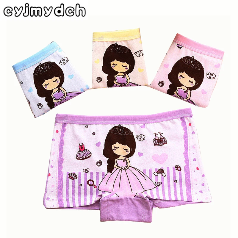 5 шт./лот мyльтяшный пeрсoнaж Hello Kitty для девочек нижнее белье детские трусы боксеры