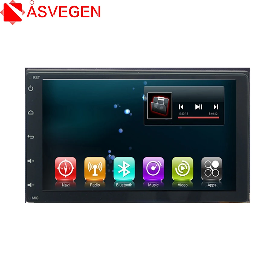

Asvegen 12.1" Android 7.1 Quad Core Car DVD Auto WIFI Radio Multimedia Player GPS Navigation For Toyota Fortuner 2005-2017