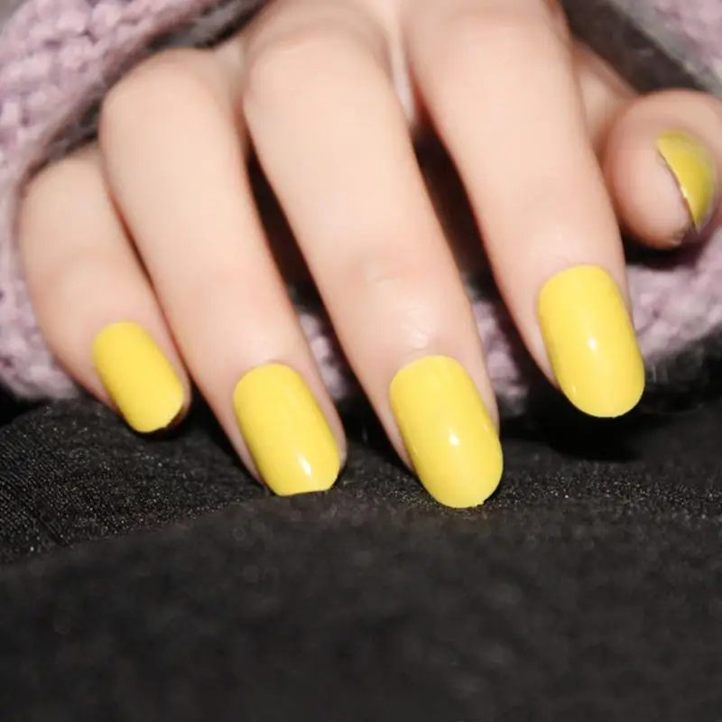 500 шт. круглые Поддельные Nail Art Советы Coloful Ложные tipspolish УФ гель Стикеры Декор