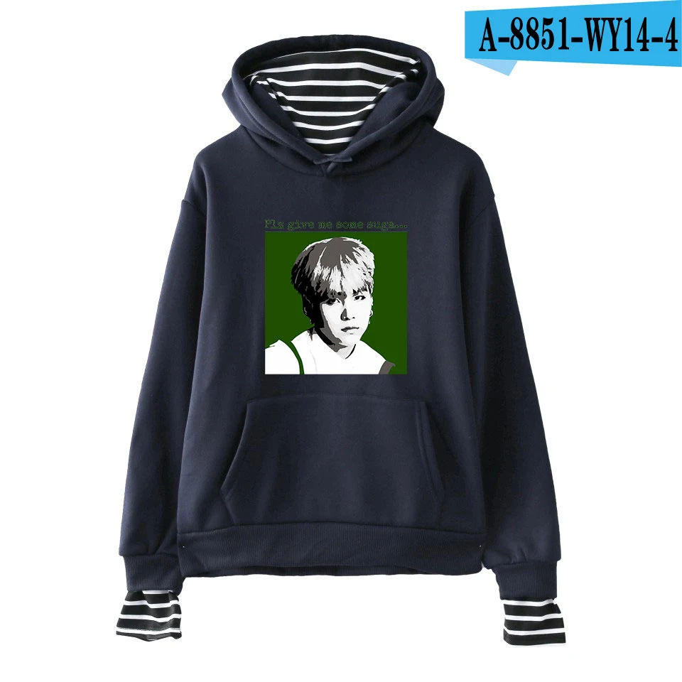 navy blue Aikooki вентиляторы Kpop Модная хлопковая толстовка с капюшоном Dragon Ball Harajuku Для женщин Для мужчин Толстовка с капюшоном в стиле хип-хоп одежда для девочек куртка женская kpop пуловер - Цвет: navy blue
